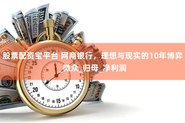 股票配资宝平台 网商银行，理想与现实的10年博弈_微众_归母_净利润